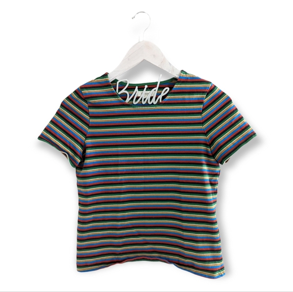 Madewell Luxe Boxy Crop Tee - Picture 2 of 4